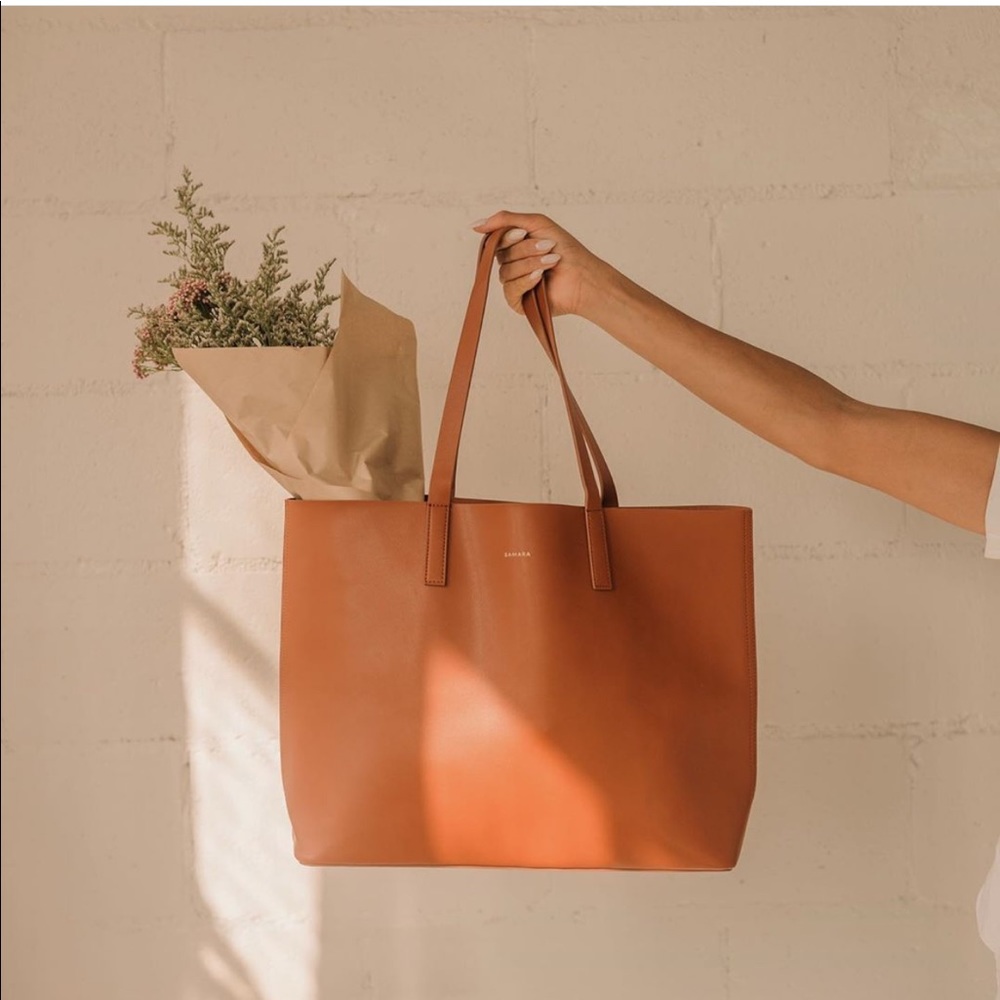 SAMARA Vegan Leather Tote